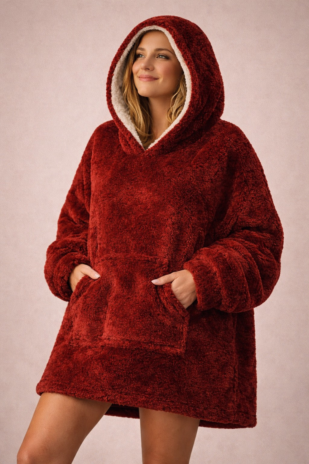 Pull Plaid Ultra-Doux et Chaud